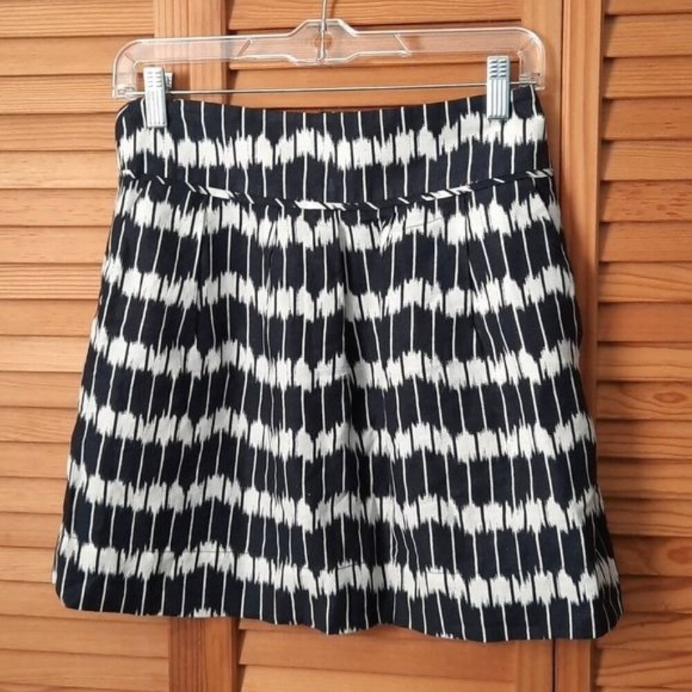 Loft Petite Linen Blend Short Skirt Size 0P.